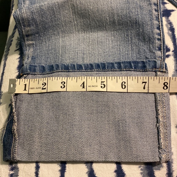 Y2K Mossimo boyfriend jeans cuffed Capri size 11 - Picture 7 of 7